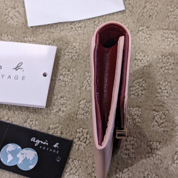 Agnes B pink card case / key pouch - Picture 2 of 9